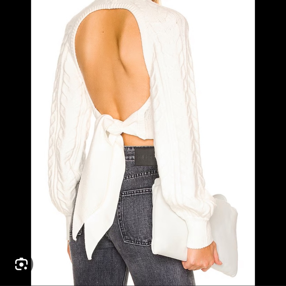 Camila coelho open back swearer small - revolve